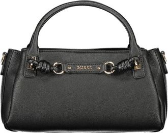 Guess Camelia 3 Comp Satchel - Dames - Handtassen - Zwart - ONE Size - Tassen