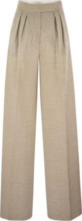 Max Mara Acinoso1234 - Wollen Wijde Broek
