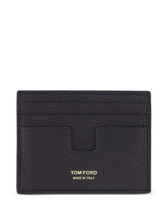 Tom Ford leather cardholder - Black