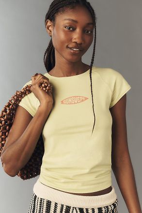 Pilcro Graphic Cotton Blend Tee