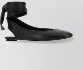 The Attico leather cloe ballerina flats