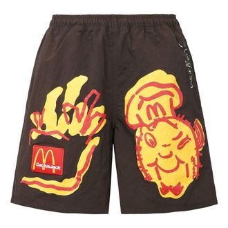 Travis Scott Cactus Jack SS22 x McDonalds Illustration II Shorts Brown CJMDBS124BROWN