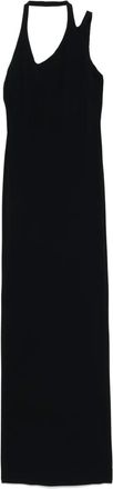 Patrizia Pepe Abito lungo con scollo allamericana - Nero