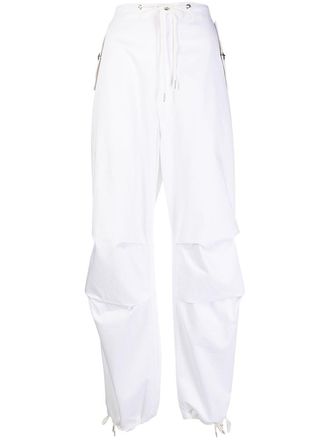 Dion Lee Latch Parachute cargo trousers - women - Cotton - L - White