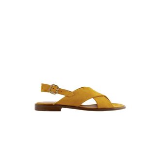 Maison Toufet Schoenen, Dames, Geel, 41 EU, Leer, Axelle Sandal