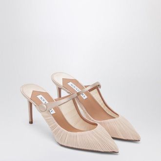 Aquazzura Voile Mule 75 Puderrosa