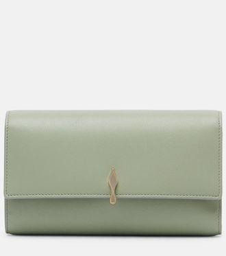 Christian Louboutin Bettina leather clutch