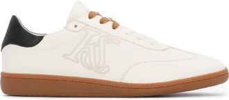 Kazar Luxe sneakers van wit natuurlijk leer - Heren - Sneakers - Wit - 45 EU - Leer - Schoenen