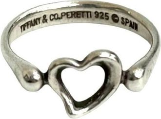 Tiffany & Co. Silver Silver 925 Band Ring (Pre-Owned)