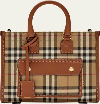 Burberry Reversible Pouch In With Check Pattern from $441.00