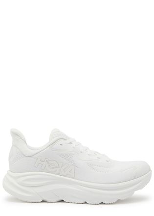 Hoka One One Clifton 10 Mesh-knit Sneakers - White - 4.5 (IT37.5 / UK4.5)