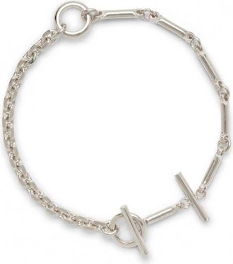 LADY GREY Triplet Toggle Bracelet in Silver at Nordstrom