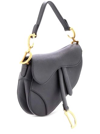 Dior Saddle Handbag Leather Mini shoulder bag - Nero