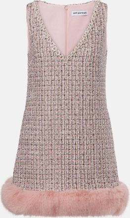 Self Portrait Abito corto con paillettes