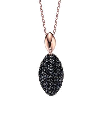 Genevive 18K Rose Gold Vermeil Cz Pendant
