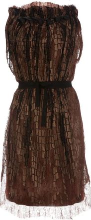 Sharon Wauchob Abito smanicato - Marrone