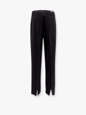 Axel Arigato Womens Wool Blend Trousers Black Polyester