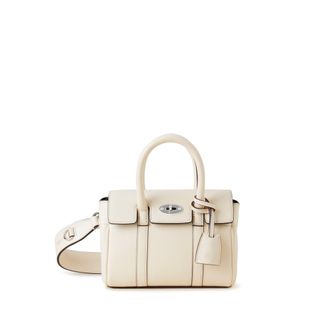 Mulberry Womens Mini Bayswater - Eggshell
