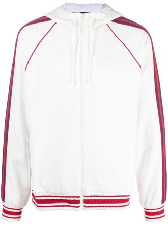 Gucci Gestreepte hoodie - Wit