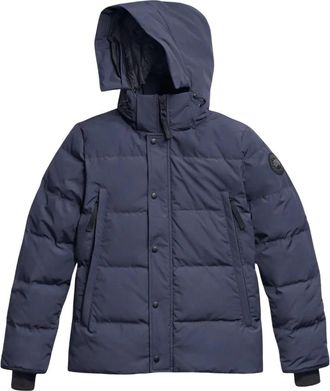 Canada Goose Wyndham Parka - Heren - Winterjassen - Blauw - S - Jassen