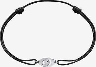 Dinh Van Kordelarmband mit Weissgold Menottes R8