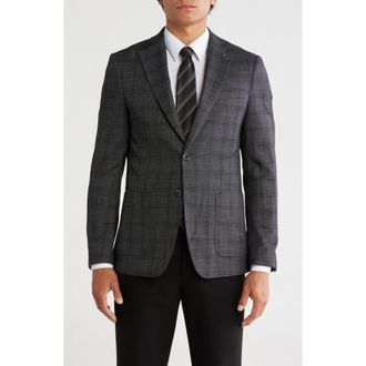 Tom Baine Knit Blazer in Charcoal at Nordstrom Rack, Size 42