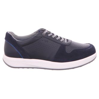 Joya Sven Leather Mens Low Top Trainers - Dark Blue - Size:UK 10.5