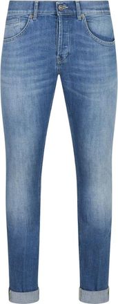 Dondup Jeans, Heren, Blauw, W35, Katoen, George Skinny Jeans