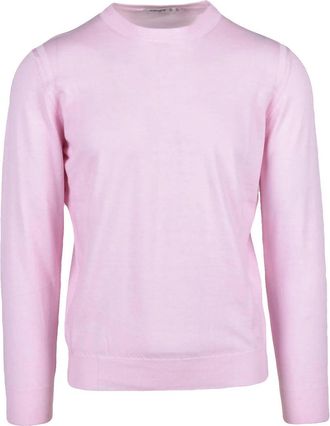 KANGRA Pink Cotton Men Sweater