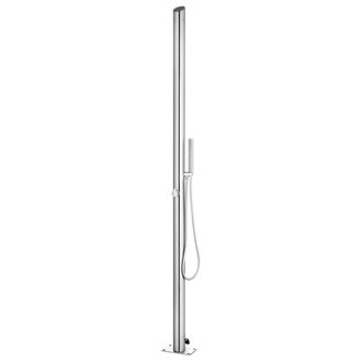 vidaXL Ducha De Jard&iacute;n Acero Inoxidable 220 Cm Vidaxl