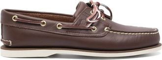 Timberland Bruine leren sandalen - Heren - Bootschoenen - Bruin - 42 EU - Leer - Schoenen