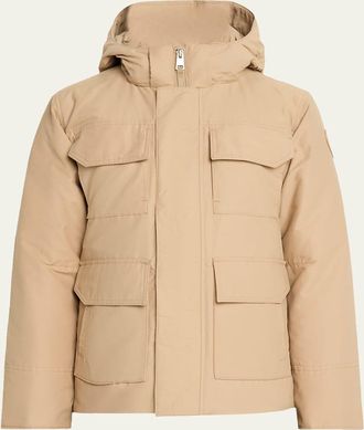 Canada Goose Mens Maitland Canvas Parka
