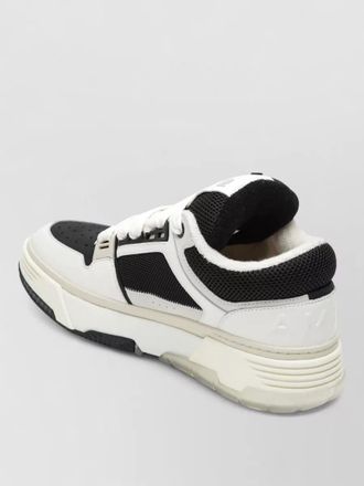 Amiri low top sneakers perforated detailing contrast panels