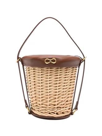 Twin-Set Straw Satchel