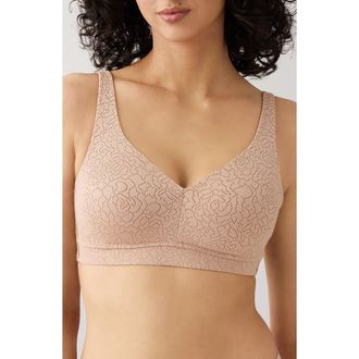 Wacoal Inside Job Wireless Bra in Roebuck at Nordstrom, Size 34Ddd