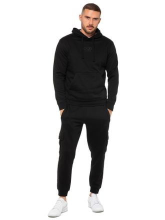Enzo Jeans | Heren Pullover Hoodie Tracksuit Set - Zwart