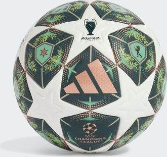 adidas adidas Performance Unisex UEFA Champions League Pro 24/25 Knockout Phase Ball - White/Green - Size 5