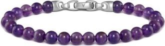 Vincero Amethyst Bead Bracelet at Nordstrom, Size Medium