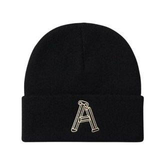 Aries Beanies, male, Black, Size: ONE SIZE Column A Beanie