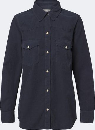 Nili Lotan Camisa Travis de pana de algod&oacute;n