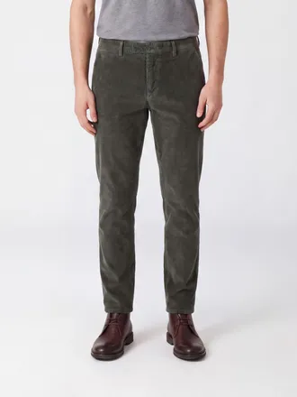 BRIGLIA 1949 Pantaloni chino slim fit in velluto di cotone