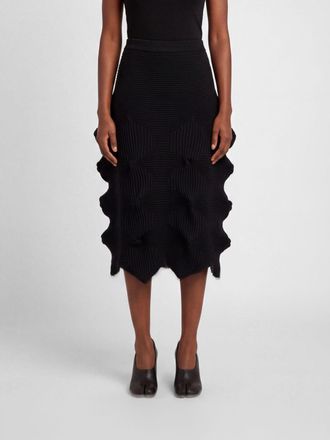 Issey Miyake Gonna asimmetrica Issey Miyake in misto cotone