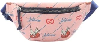 Gucci Pre-owned Belt Bags, female, Pink, Size: ONE SIZE Pre-owned Canvas Belt Bag