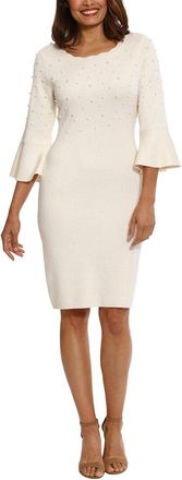 London Times 3/4 Sleeve Mini Dress