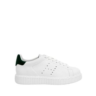 Hogan H677 Allacc H Fori - Heren - Sneakers - Wit - 38 1/2 EU - Leer - Schoenen