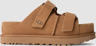UGG Womens Goldenstar Hi Slide Sandal In Chestnut