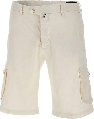 Kiton Shorts - Heren - Korte Broeken - Wit - W40 - Katoen - Korte Broeken