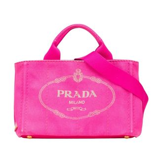 Prada Borsa Tote Pre-owned in Tela - - Pre-owned - Donna - Rosa - ONE SIZE