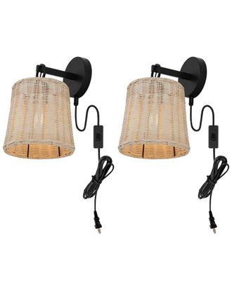 Safavieh Ciaran 9.5In Wall Sconce Set Of 2