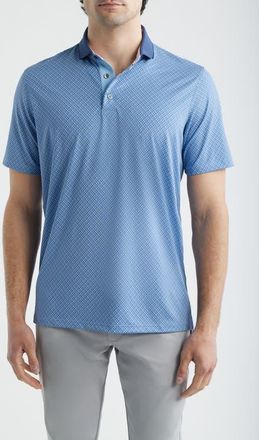 Greyson Shadow Wolf Performance Golf Polo in Falcon at Nordstrom, Size Xx-Large